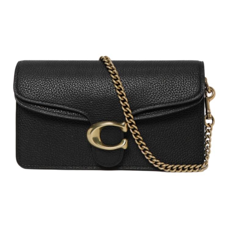 Coach Tabby 18 Woc Chain Polished Pebble Leather Mini Shoulder Bag Women shoulder bag Black 76197-B4BK Gift Box Sets (Basic Set+Black Box)
Coach Tabby 18 Woc Chain Polished Pebble Leather Mini Shoulder Bag Women shoulder bag Black 76197-B4BK Gift Box Sets (Basic Set+Black Box)