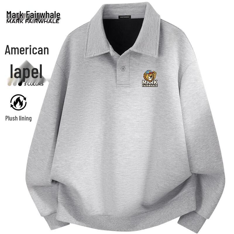 Mark Fairwhale Men s Embroidered Heavyweight Fleece Polo Sweatshirt 2XL
Mark Fairwhale Men s Embroidered Heavyweight Fleece Polo Sweatshirt 2XL