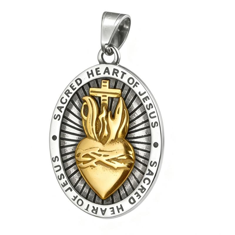 European and american style hot-selling personalized pendant cross jewelry stainless steel men s heart pattern
European and american style hot-selling personalized pendant cross jewelry stainless steel men s heart pattern