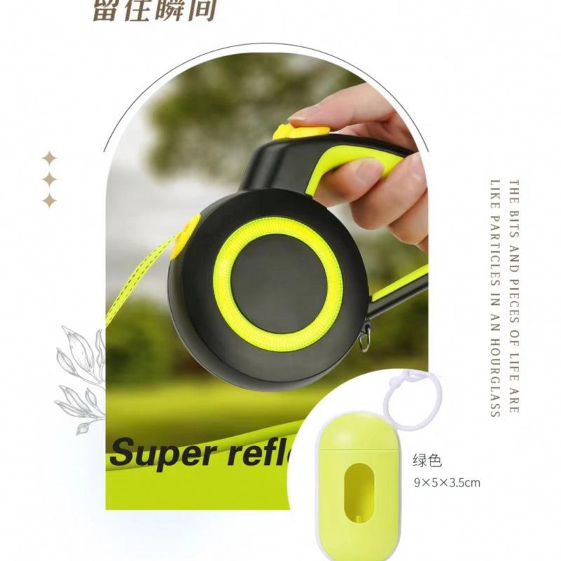 Night reflective automatic telescopic leash walking dog dog small and medium chain retractor anti-lost universal
Night reflective automatic telescopic leash walking dog dog small and medium chain retractor anti-lost universal