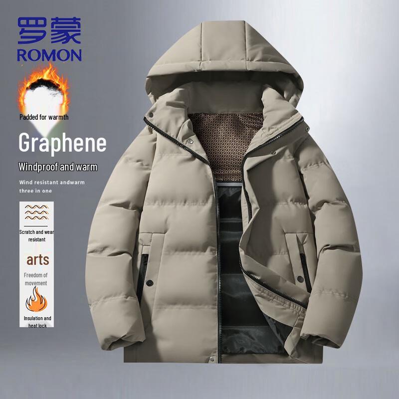 ROMON Men s Graphene Padded Jacket with Detachable Hood 4XL
ROMON Men s Graphene Padded Jacket with Detachable Hood 4XL