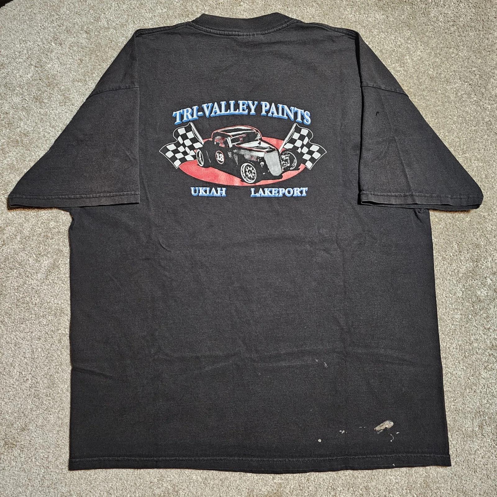 Винтажная футболка Y2k Tri-Valley Paints Hot Rod Мужская XL Трэш Гранж Машины Слизь 3XL
Винтажная футболка Y2k Tri-Valley Paints Hot Rod Мужская XL Трэш Гранж Машины Слизь 3XL