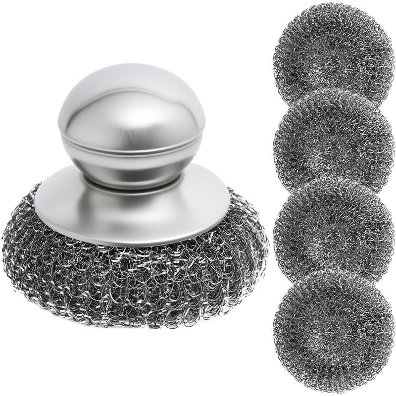 Steel Wire Brush Cleaning Tool Rust Removal BBQ Grill Brush Duty Scrubber Floor Tile Cleaner Stain Remover Brush 1*Steel Wool Pot Brush 4*Replacement Heads
Steel Wire Brush Cleaning Tool Rust Removal BBQ Grill Brush Duty Scrubber Floor Tile Cleaner Stain Remover Brush 1*Steel Wool Pot Brush 4*Replacement Heads