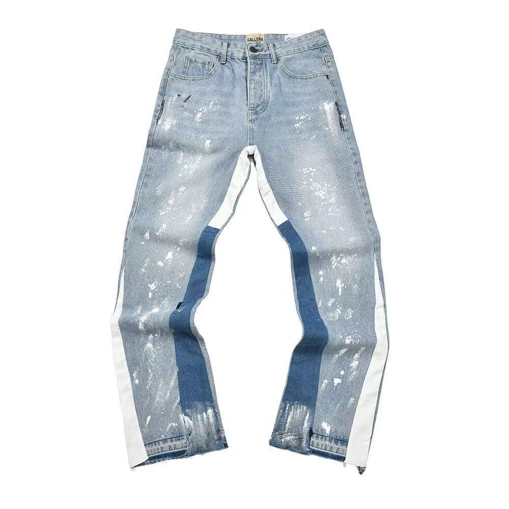FlowStreet Fashion 3D Chain Printed Contrast Color Jeans Niche Design High Waist Casual Denim Pants XL
FlowStreet Fashion 3D Chain Printed Contrast Color Jeans Niche Design High Waist Casual Denim Pants XL