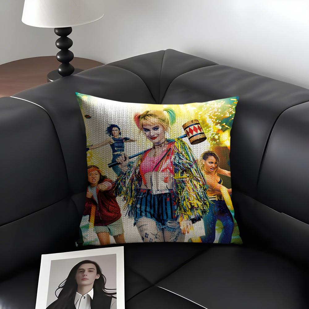BBirds Of PreyY Movie Cushion Cover Natural Linen Organic Fabric DoubleSided Printing Sofa Home Decor Gift Pillow Case 30x30cm
BBirds Of PreyY Movie Cushion Cover Natural Linen Organic Fabric DoubleSided Printing Sofa Home Decor Gift Pillow Case 30x30cm