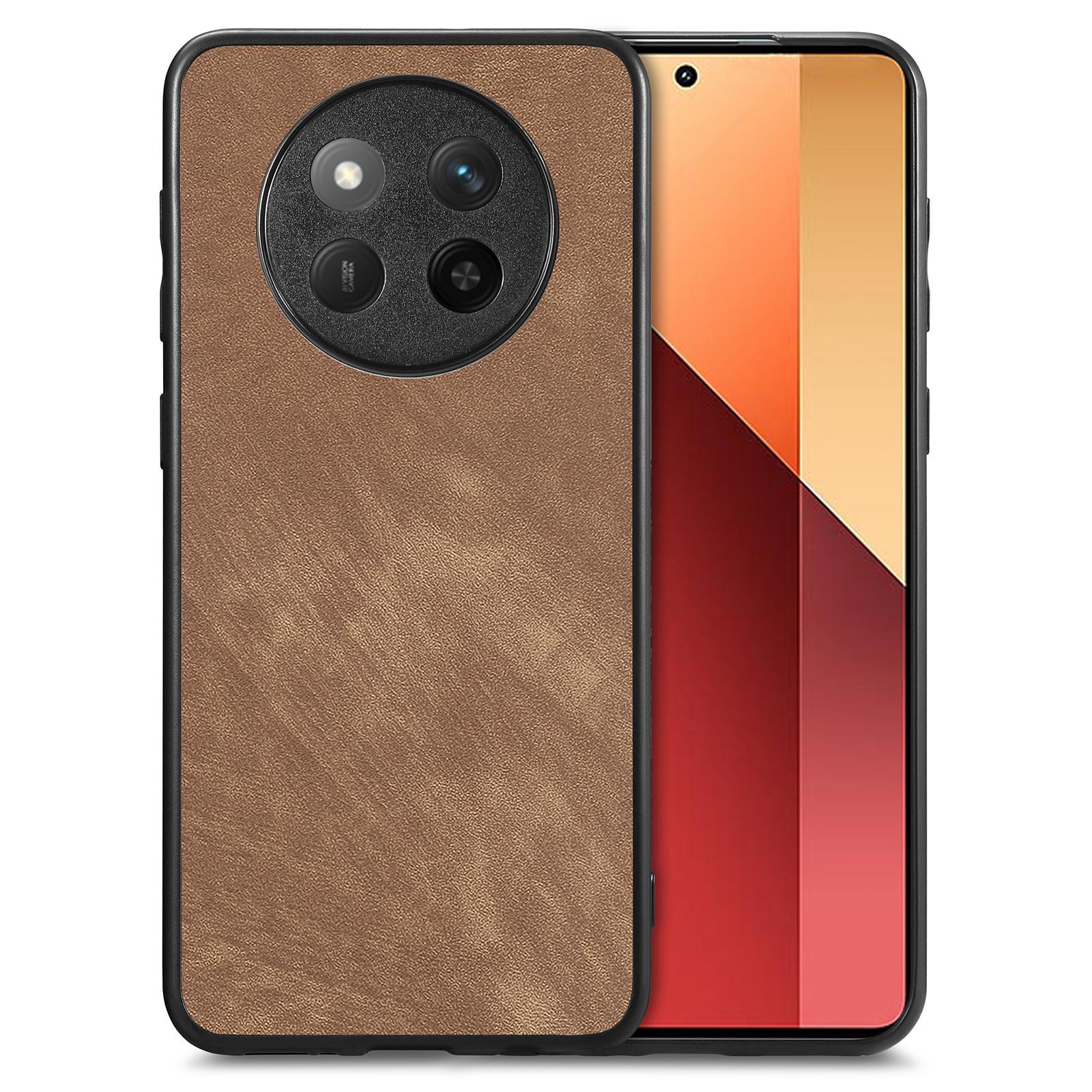 For Honor X60 Pro 5G Case Retro Leather+TPU Shockproof Protective Phone Cover Brown
For Honor X60 Pro 5G Case Retro Leather+TPU Shockproof Protective Phone Cover Brown