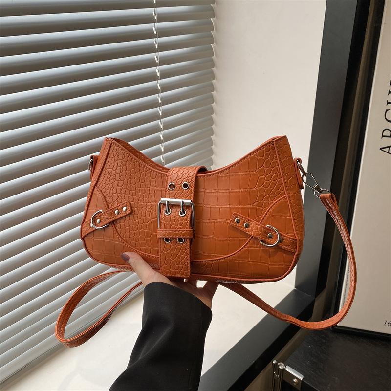 Трендовый нишевый дизайн пряжки ремня, новая модная популярная наплечная сумка-мессенджер, высокое чувство, кэжуал оранжевый
Трендовый нишевый дизайн пряжки ремня, новая модная популярная наплечная сумка-мессенджер, высокое чувство, кэжуал оранжевый