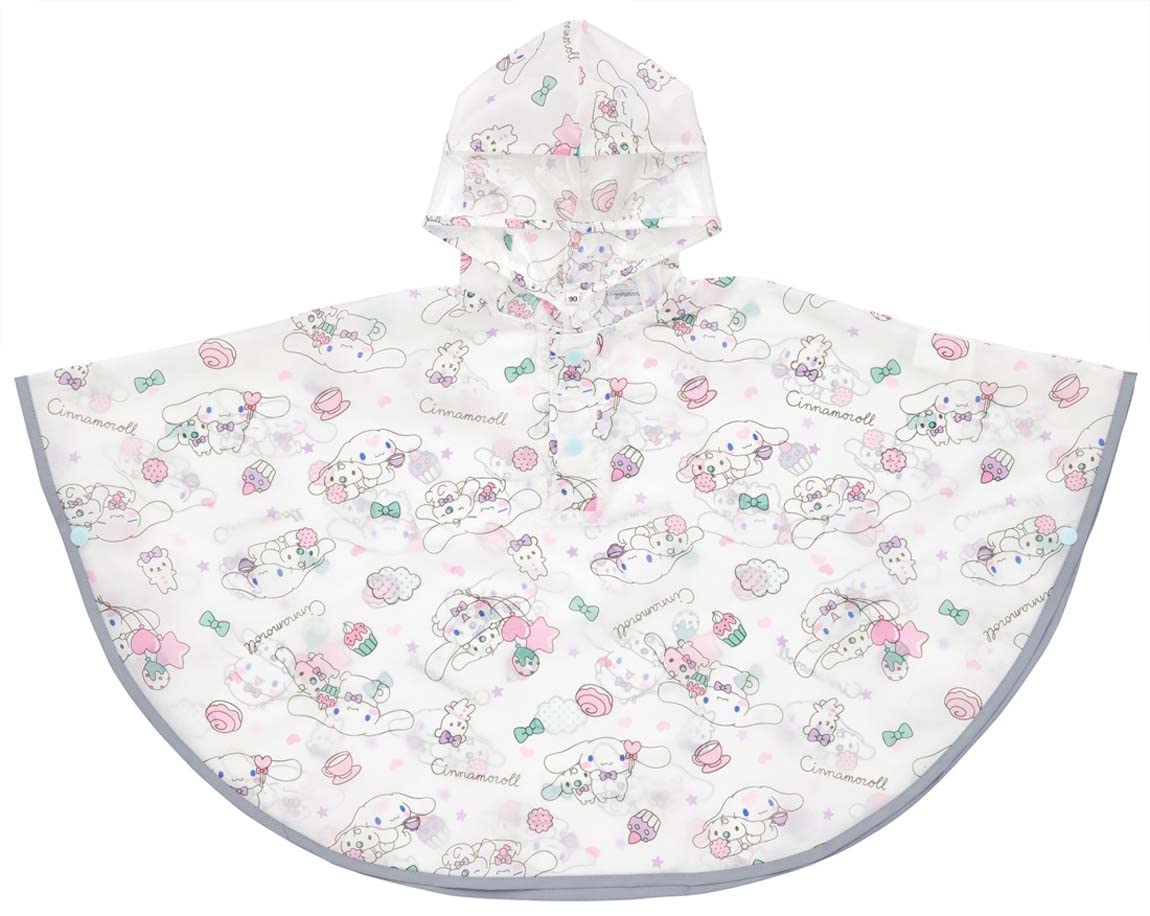 Плащ-пончо Skater Rain для детей Cinnamoroll Sanrio Milk и Issho Подходит для роста 80-100 см RAPO2-A
Плащ-пончо Skater Rain для детей Cinnamoroll Sanrio Milk и Issho Подходит для роста 80-100 см RAPO2-A