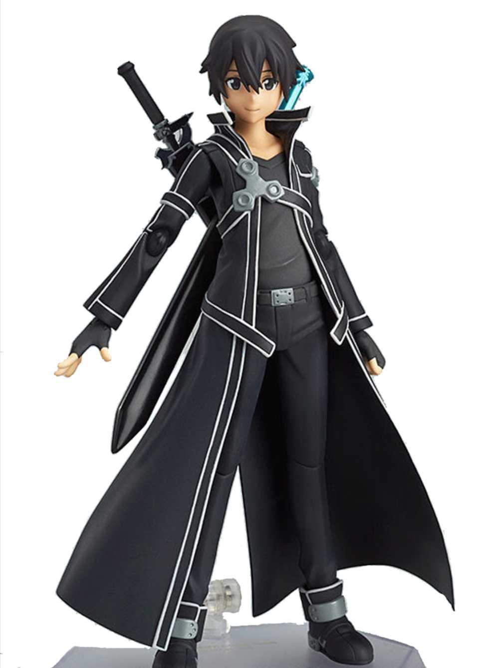figma Sword Art Online Кирито нарисован подвижный (немасштабная фигурка из АБС и ПВХ) чёрный
figma Sword Art Online Кирито нарисован подвижный (немасштабная фигурка из АБС и ПВХ) чёрный