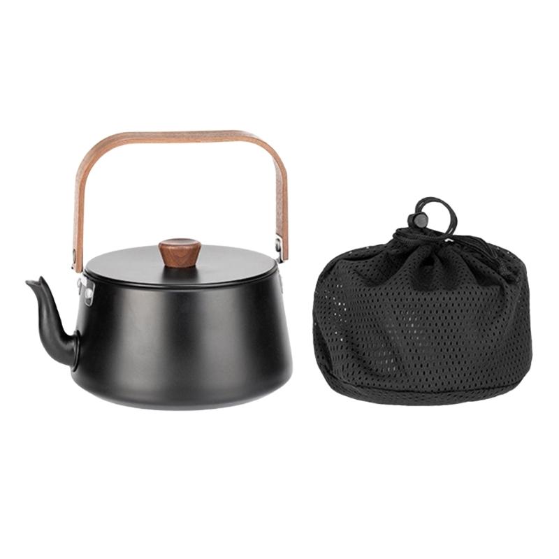 Outdoor Camping Kettle Large Capacity Teas Kettle Aluminum Alloys Teapot Light Weight Portable Coffee Pots for Stovetop 1 чорний
Outdoor Camping Kettle Large Capacity Teas Kettle Aluminum Alloys Teapot Light Weight Portable Coffee Pots for Stovetop 1 чорний