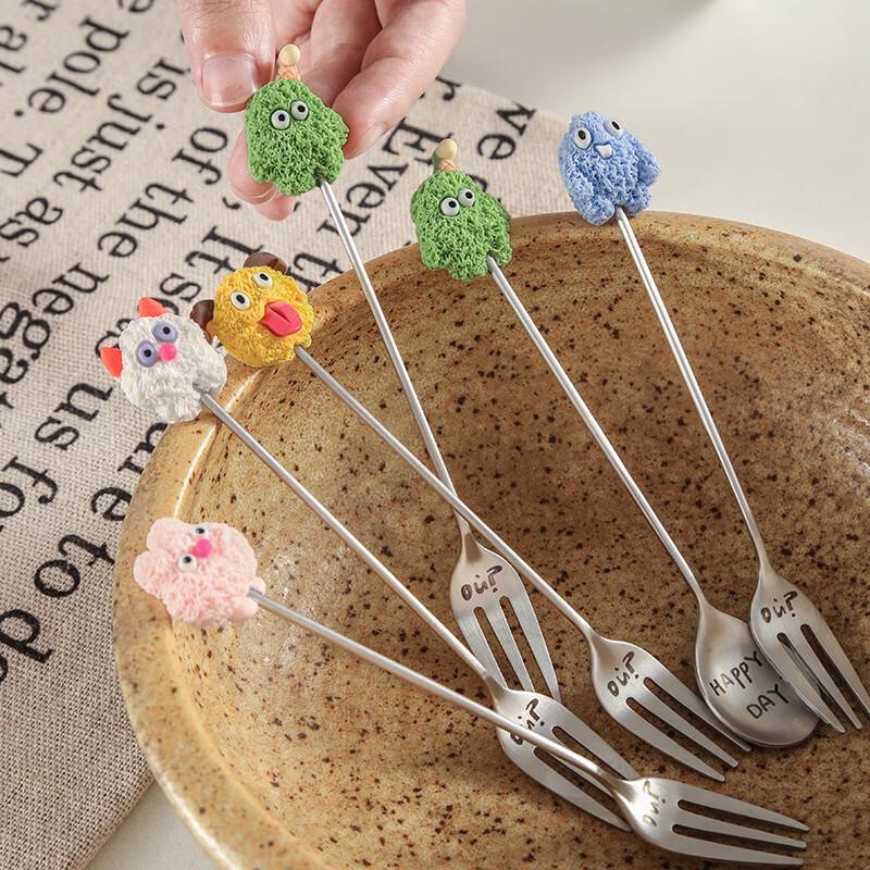Wutuo Cartoon 304 Stainless Steel Dessert Utensil Set
Wutuo Cartoon 304 Stainless Steel Dessert Utensil Set