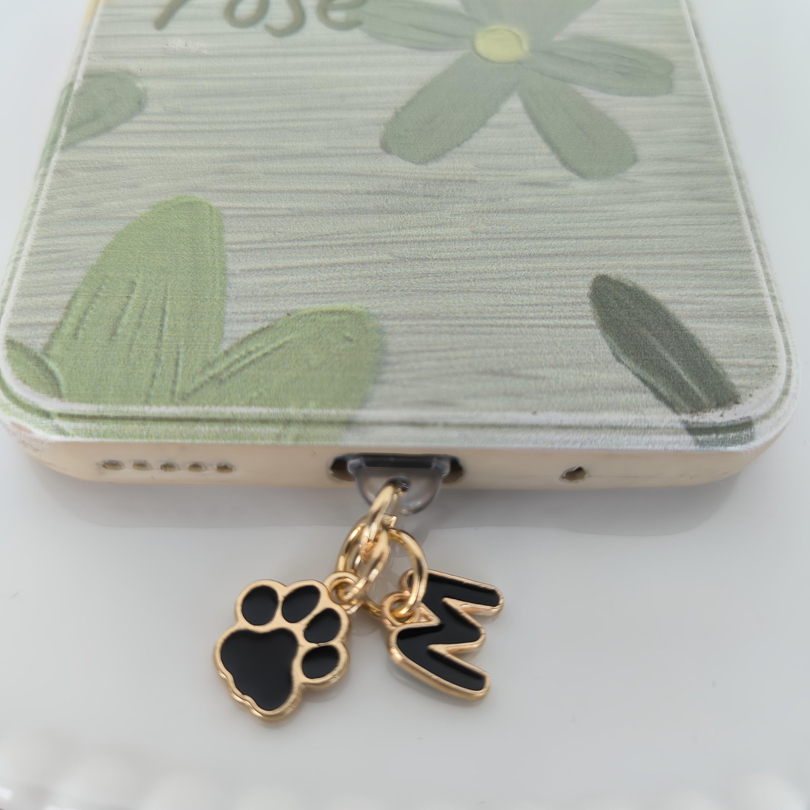 1 Чорна Лапа Кота Твариноподібна Заглушка для Порту Телефона з Літерами, Підходить для IPhone/Type-C Інтерфейсів, DIY Прикраса та Захист для Телефона For Type-C
1 Чорна Лапа Кота Твариноподібна Заглушка для Порту Телефона з Літерами, Підходить для IPhone/Type-C Інтерфейсів, DIY Прикраса та Захист для Телефона For Type-C