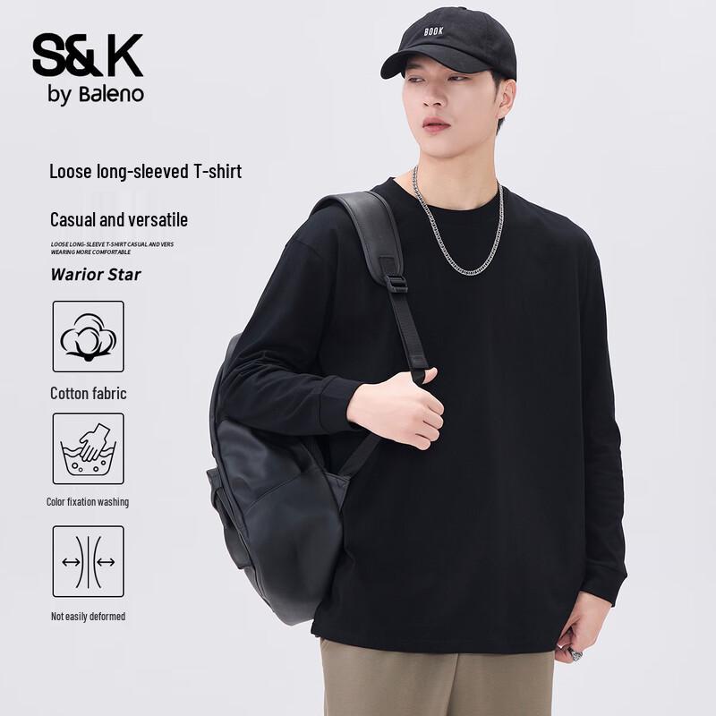 Baleno Men s S&K 100% Cotton Long Sleeve T-Shirt 2XL
Baleno Men s S&K 100% Cotton Long Sleeve T-Shirt 2XL