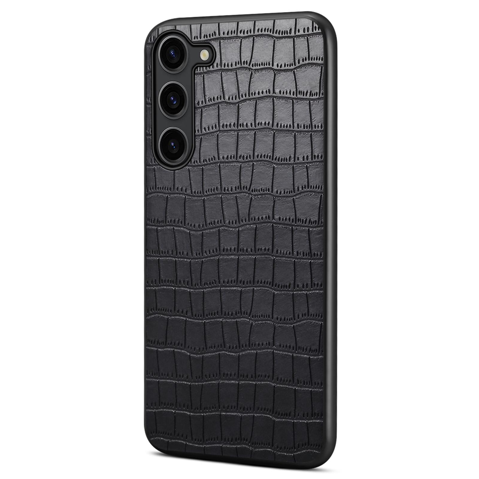 For Samsung Galaxy S23 Case Crocodile Texture PU+PC+TPU Well-protected Phone Cover Black
For Samsung Galaxy S23 Case Crocodile Texture PU+PC+TPU Well-protected Phone Cover Black
