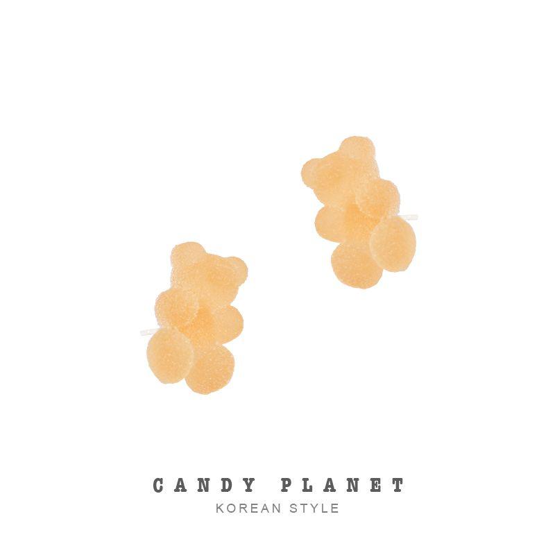 Candy Color Candy Original Gradient Bear Female Stud Earrings Orange Bear Stud Earrings (Sterling Silver)
Candy Color Candy Original Gradient Bear Female Stud Earrings Orange Bear Stud Earrings (Sterling Silver)