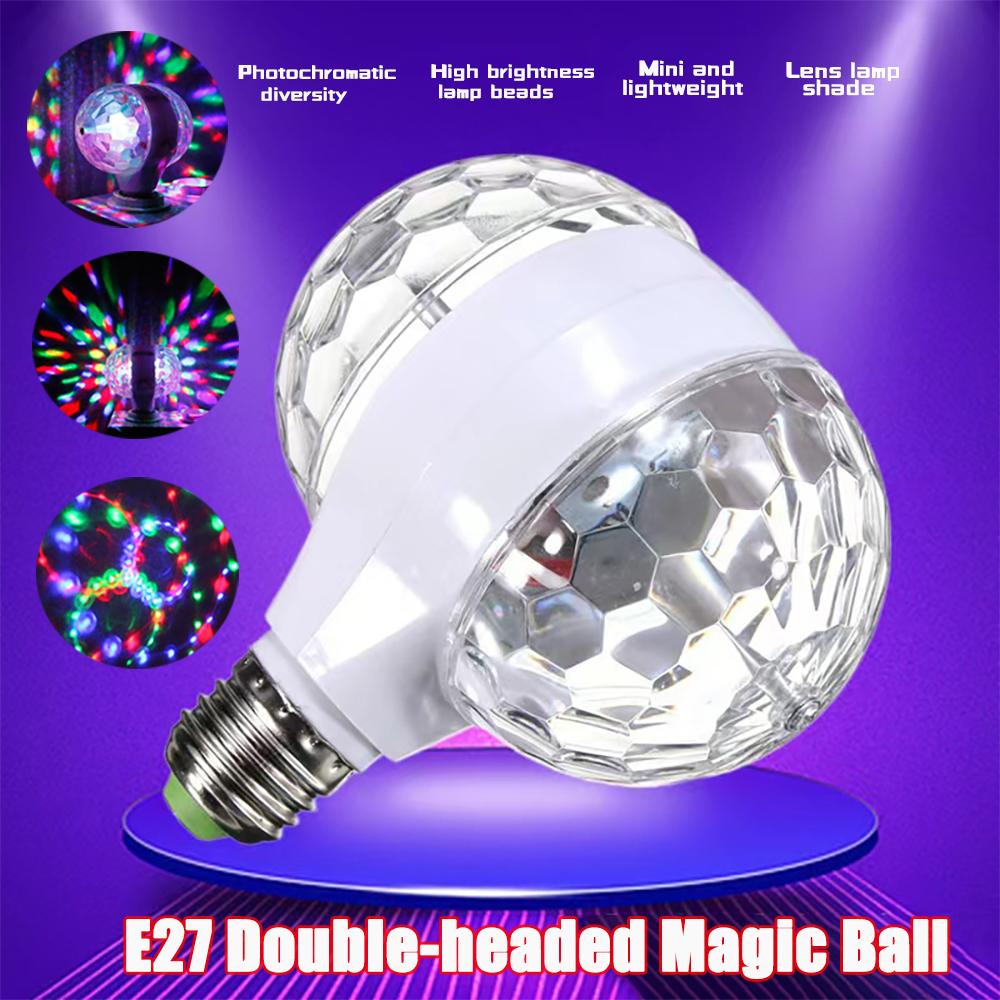 2025 E27 Disco Ball Light Rotating Mini Stage Lights DJ Audience Flash Family Halloween Christmas Party Atmosphere Lamps Wedding
2025 E27 Disco Ball Light Rotating Mini Stage Lights DJ Audience Flash Family Halloween Christmas Party Atmosphere Lamps Wedding