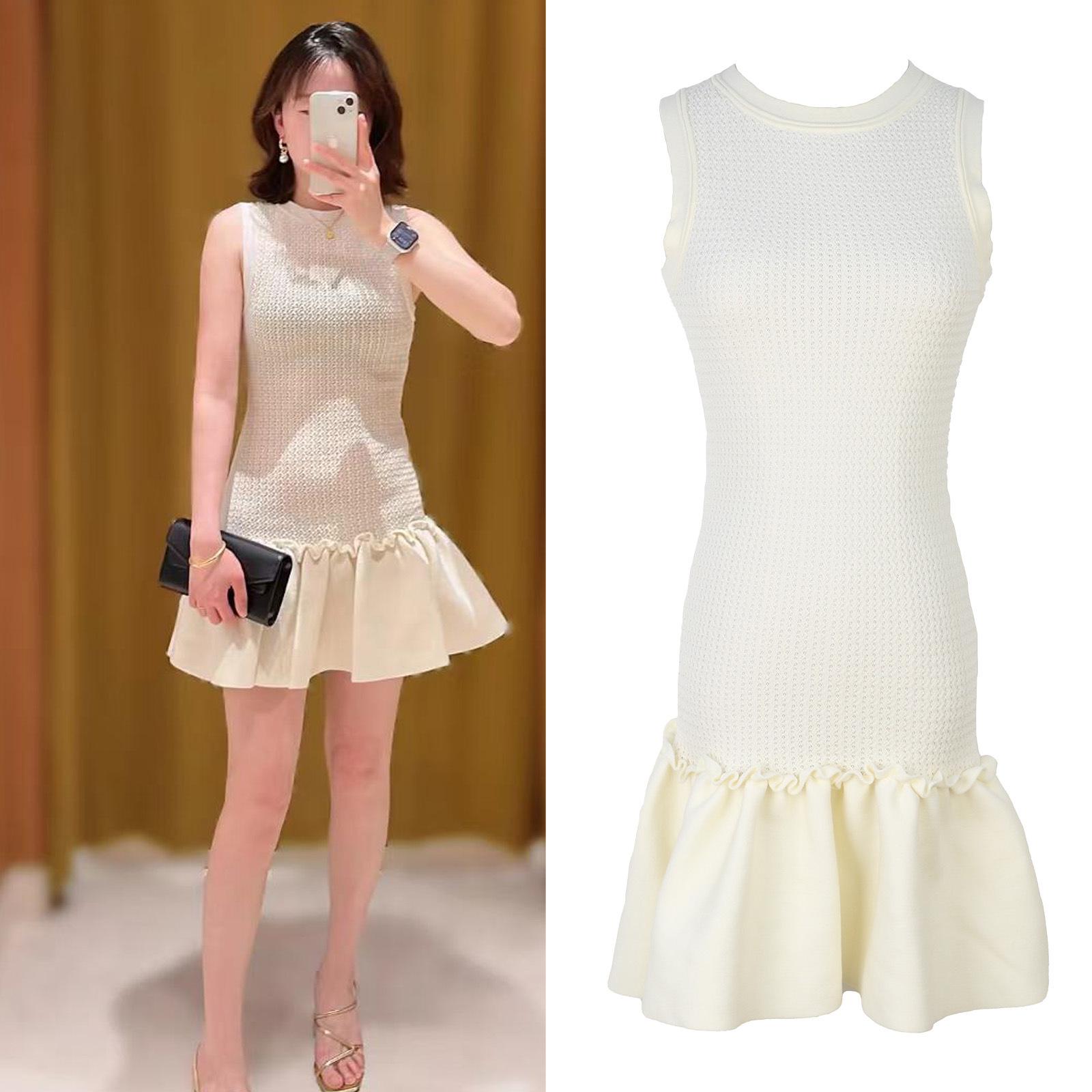 European & American Fashion Sleeveless Backless Solid Color Tank Dress - Women s Elegant French Style S Small
European & American Fashion Sleeveless Backless Solid Color Tank Dress - Women s Elegant French Style S Small