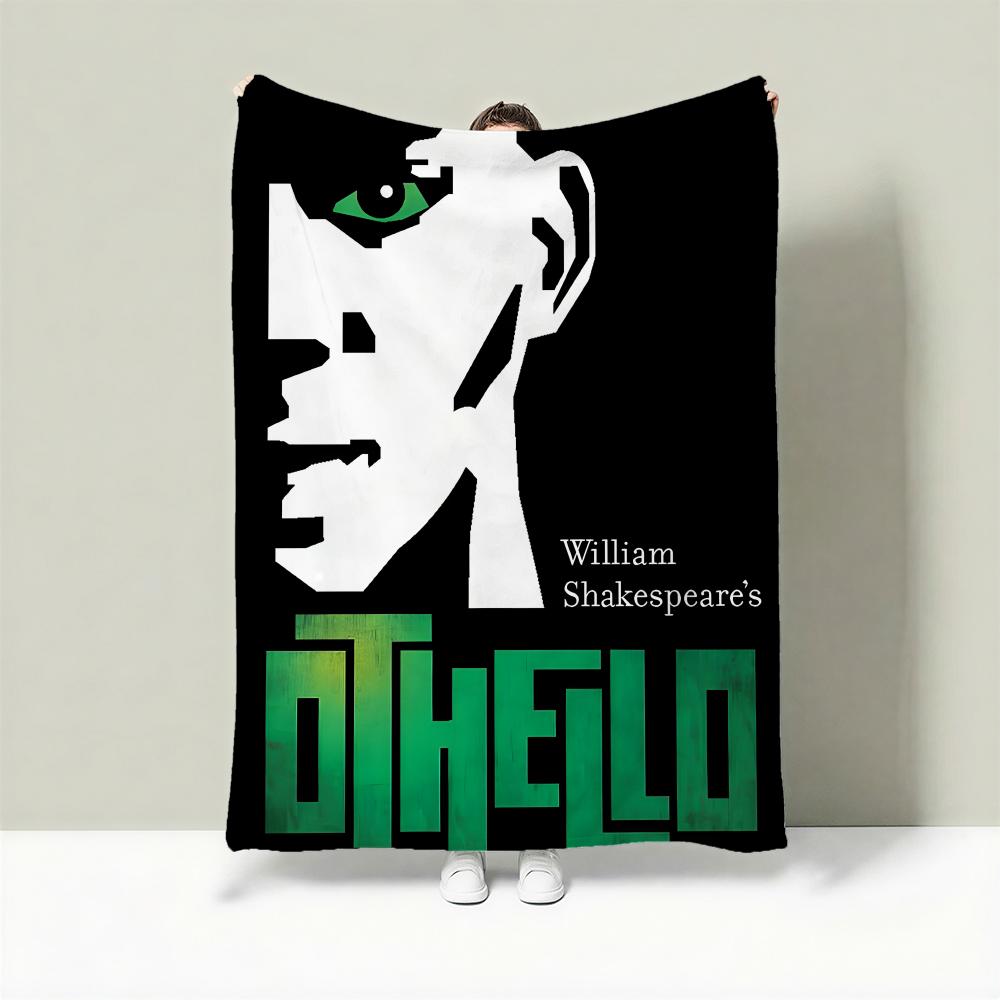 Drama O-Othello Throw Lightweight 240g Flannel Blanket Soft Skin-friendly for Summer Cooling 75cmx90cm
Drama O-Othello Throw Lightweight 240g Flannel Blanket Soft Skin-friendly for Summer Cooling 75cmx90cm