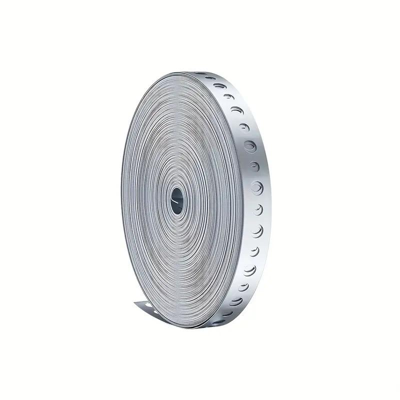 1 Roll of Galvanized Iron Tape Pre-punched Multi-slot Metal Tape for Pipe Support and Sheet Metal Work 19mm
1 Roll of Galvanized Iron Tape Pre-punched Multi-slot Metal Tape for Pipe Support and Sheet Metal Work 19mm