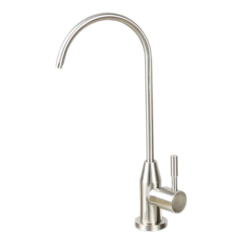 Одиночный кран для холодной воды из нержавеющей стали с гусиной шеей для очистителя воды для питьевого фонтана серебряный
Одиночный кран для холодной воды из нержавеющей стали с гусиной шеей для очистителя воды для питьевого фонтана серебряный