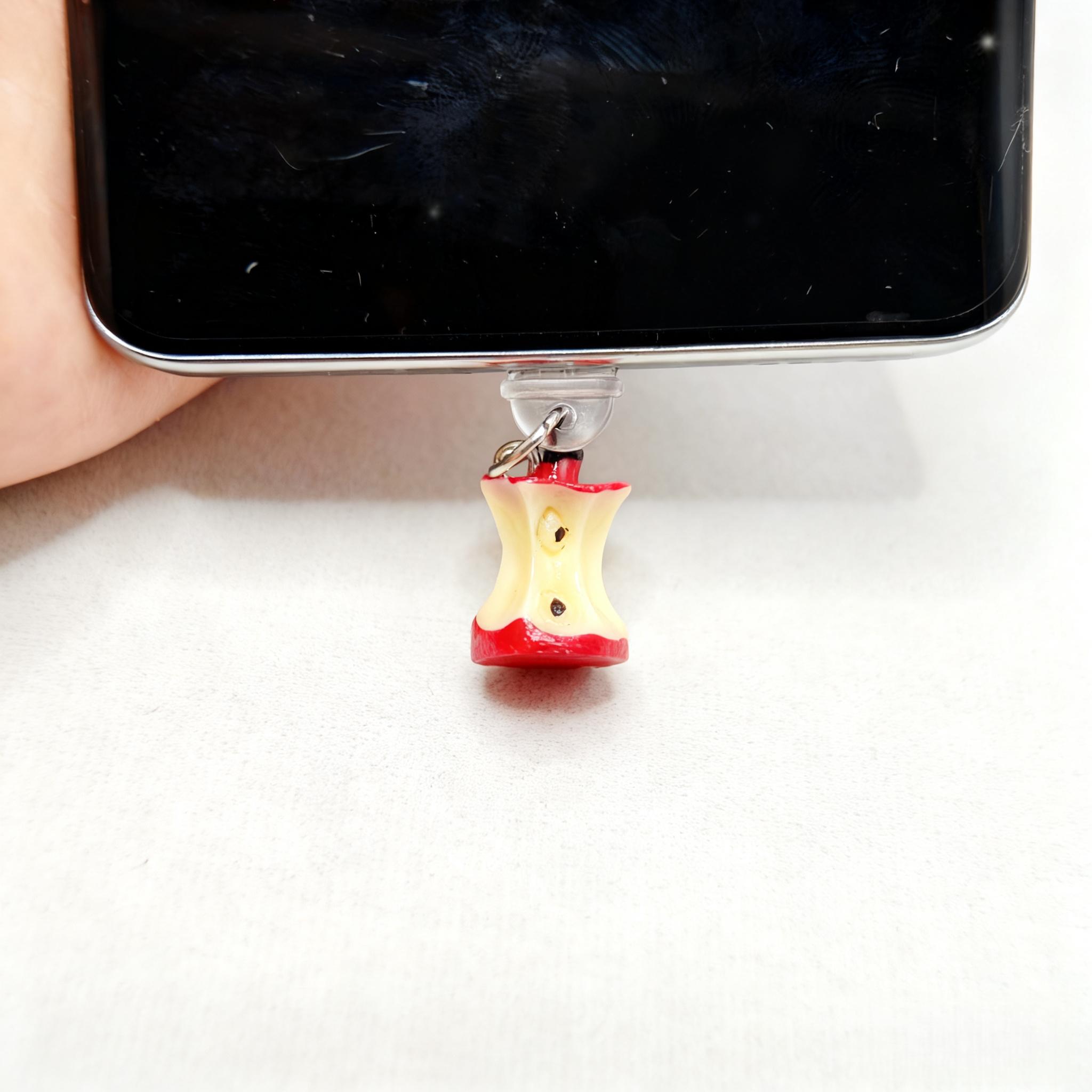 1 шт. Забавный кулон от пыли для телефона в виде яблочной сердцевины, Имитация еды, Маленькое украшение, Маленький подарок, Рождество, Юбилей, Новый год For iPhone5-14
1 шт. Забавный кулон от пыли для телефона в виде яблочной сердцевины, Имитация еды, Маленькое украшение, Маленький подарок, Рождество, Юбилей, Новый год For iPhone5-14