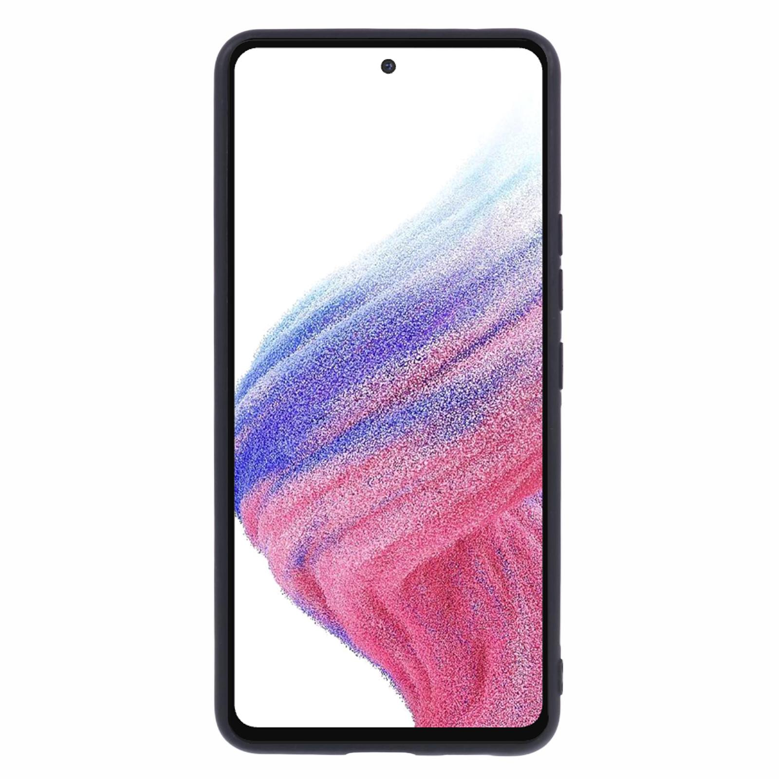 For Samsung Galaxy A53 5G Imprinted PU Leather+TPU Anti-drop Phone Case with Built-in Metal Sheet Black
For Samsung Galaxy A53 5G Imprinted PU Leather+TPU Anti-drop Phone Case with Built-in Metal Sheet Black