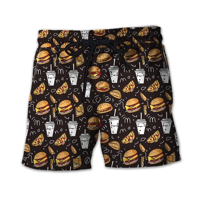 Summer 3D Fast Food Burger Print Shorts Fashionable Casual Hawaiian Beach Men s Shorts 3XL
Summer 3D Fast Food Burger Print Shorts Fashionable Casual Hawaiian Beach Men s Shorts 3XL