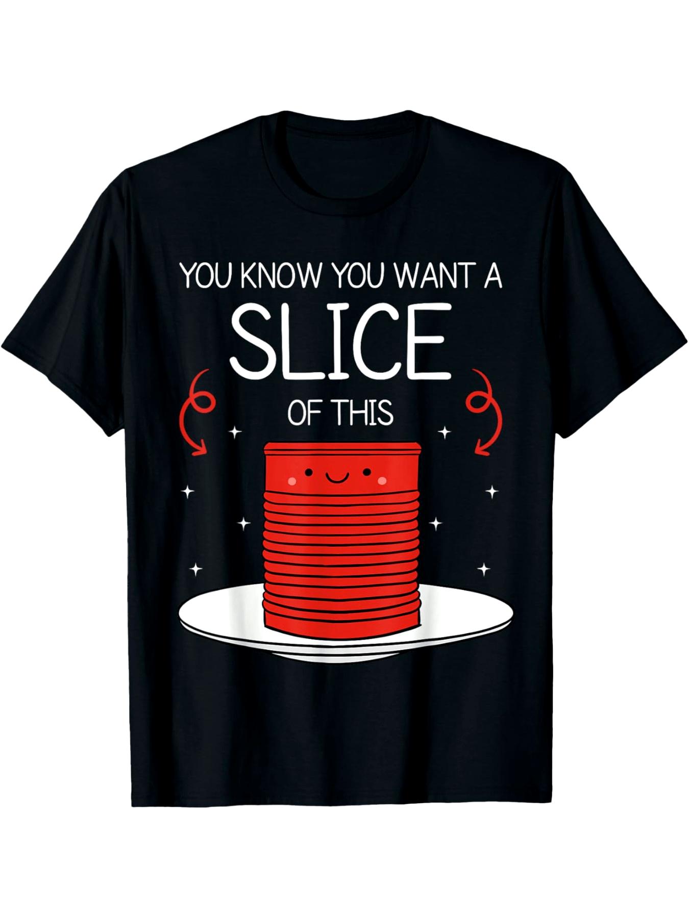 Humorous T-Shirt for Thanksgiving Featuring Canned Cranberry Sauce - Casual And Comfortable Short Sleeve Design 5XL різнокольоровий
Humorous T-Shirt for Thanksgiving Featuring Canned Cranberry Sauce - Casual And Comfortable Short Sleeve Design 5XL різнокольоровий