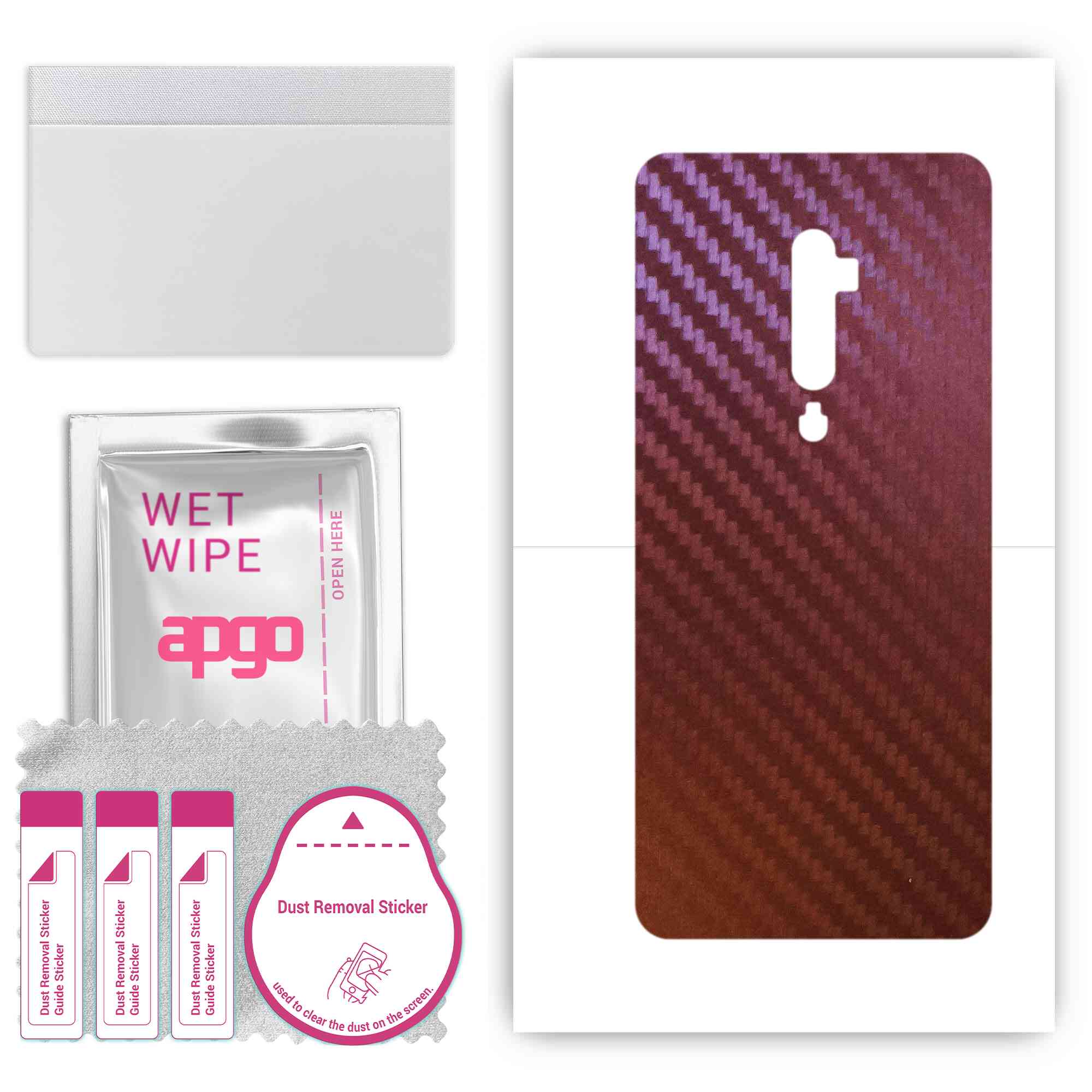 apgo skin sticker film foil vinyl for the BACK compatible with Oppo Reno 5G, scratch-resistant, easy to install - Carbon Chameleon CAKA5
apgo skin sticker film foil vinyl for the BACK compatible with Oppo Reno 5G, scratch-resistant, easy to install - Carbon Chameleon CAKA5