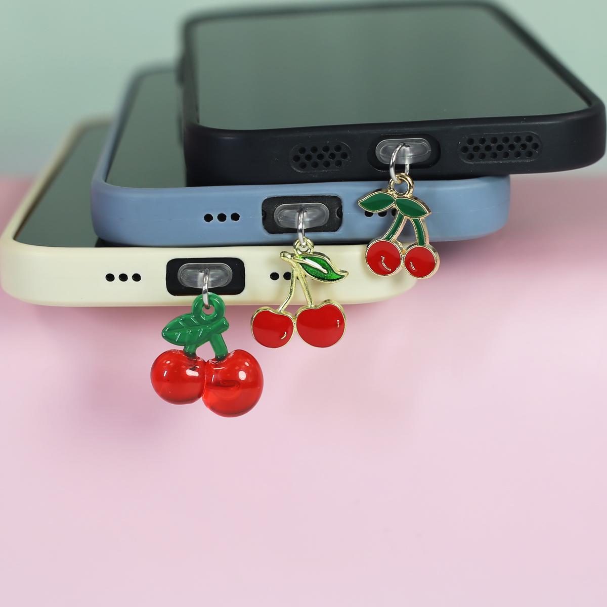 1 Симпатичный вишневый пылезащитный аксессуар для iPhone, украшение для порта Type-C, подвеска, красивые другие пластиковые и металлические материалы
1 Симпатичный вишневый пылезащитный аксессуар для iPhone, украшение для порта Type-C, подвеска, красивые другие пластиковые и металлические материалы