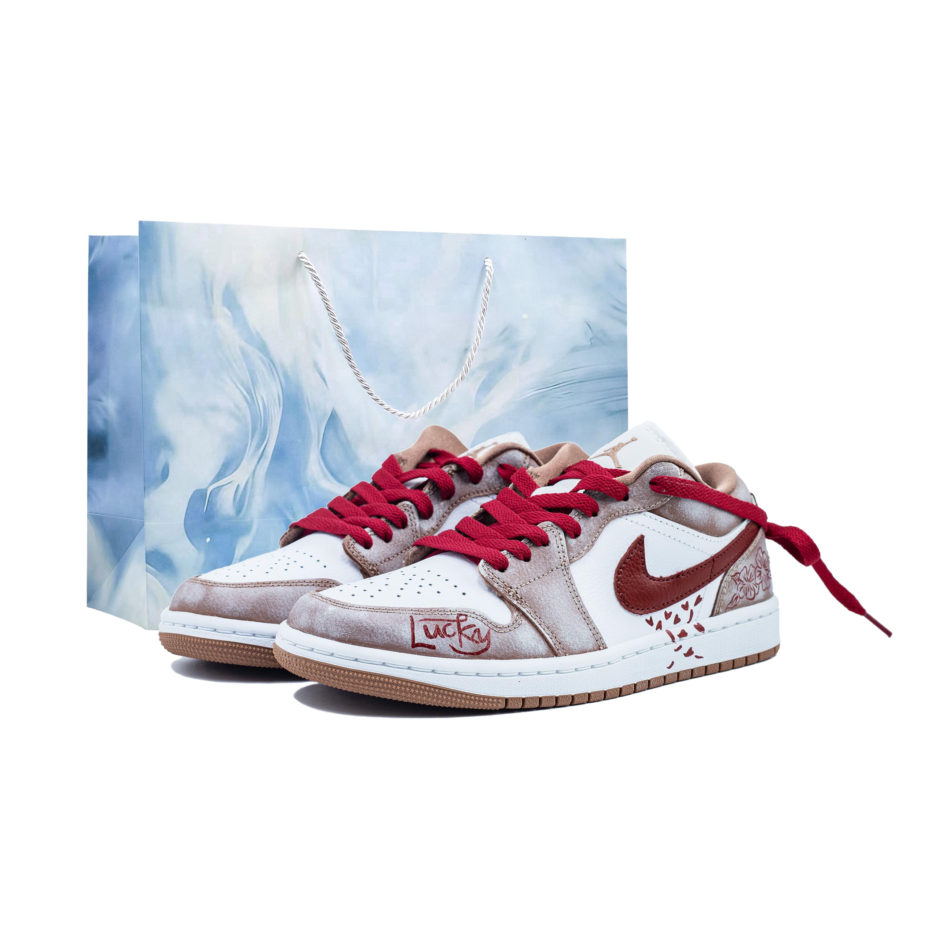 Jordan Air Jordan 1 Quirky Handmade, Heartfelt Floral Cushioning Abrasion Resistant Low top Vintage Basketball Shoes DC0774-202(Team1154-) 35.5
Jordan Air Jordan 1 Quirky Handmade, Heartfelt Floral Cushioning Abrasion Resistant Low top Vintage Basketball Shoes DC0774-202(Team1154-) 35.5