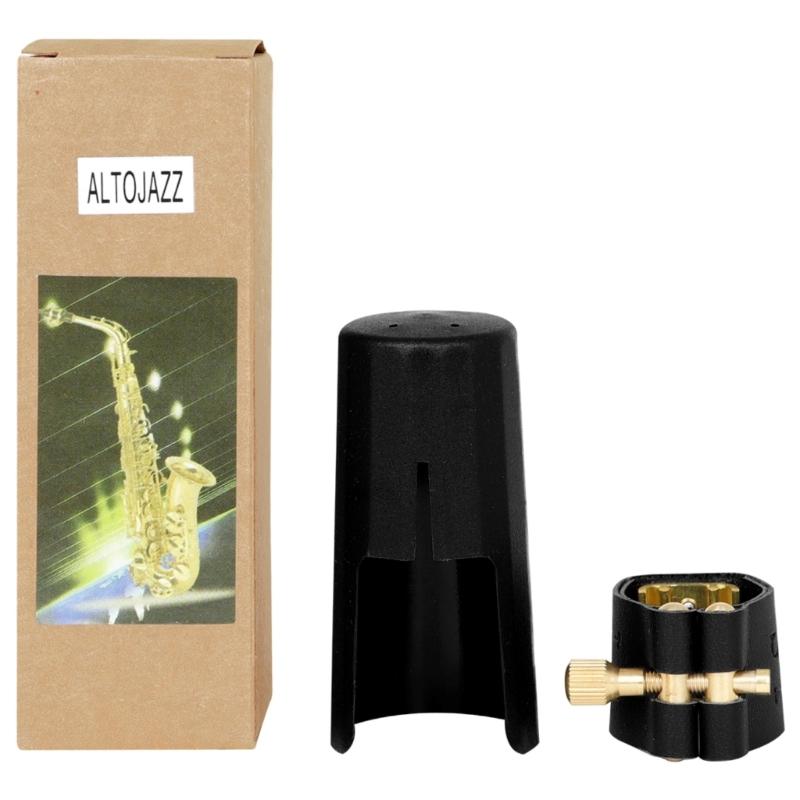 Altos Saxophone Mouthpiece Ligature Caps Clip Leather Ligature Fastener & Plastic Caps Woodwind Instrument Accessory 1
Altos Saxophone Mouthpiece Ligature Caps Clip Leather Ligature Fastener & Plastic Caps Woodwind Instrument Accessory 1