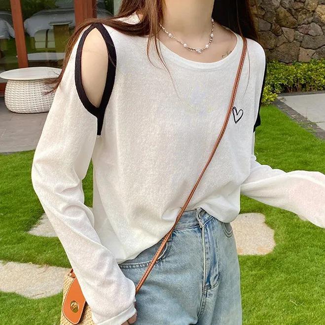 Women s Summer Off-Shoulder Ice Silk Cardigan – 2024 New Loose Long Sleeve Round Neck Pullover M білий
Women s Summer Off-Shoulder Ice Silk Cardigan – 2024 New Loose Long Sleeve Round Neck Pullover M білий