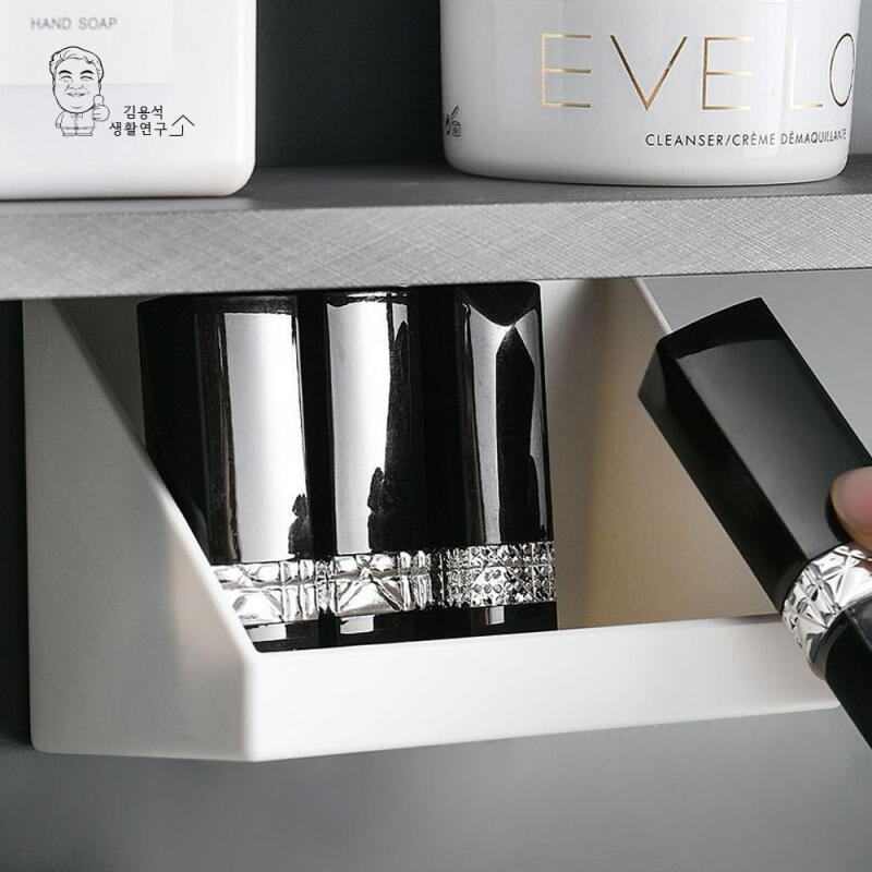 Modern Mini Storage Shelf, Non-Perforated Wall-Mounted Multipurpose Organizer
Modern Mini Storage Shelf, Non-Perforated Wall-Mounted Multipurpose Organizer