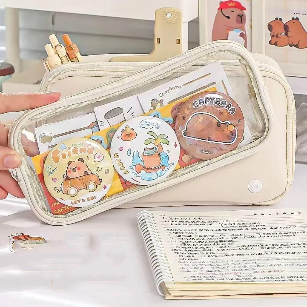 Large Capacity Detachable Pencil Case Itabag Stationery Storage Bag Office School Supplies кофейный
Large Capacity Detachable Pencil Case Itabag Stationery Storage Bag Office School Supplies кофейный