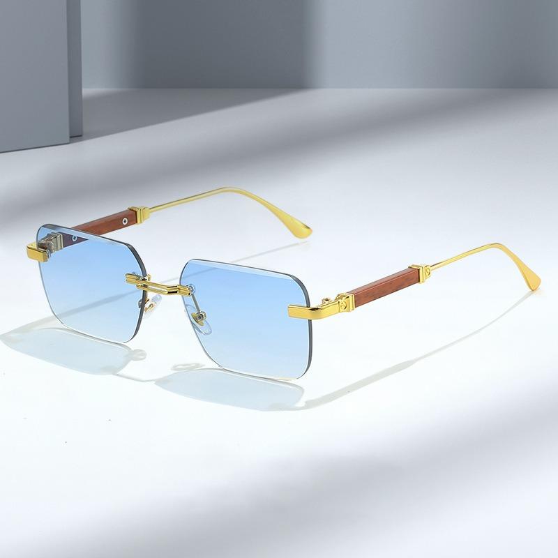 Rimless Rectangle Sunglasses Men Stylish Vintage Gradient Ocean Lenses Eyewear New Trendy Brand Design Women Shades UV400
Rimless Rectangle Sunglasses Men Stylish Vintage Gradient Ocean Lenses Eyewear New Trendy Brand Design Women Shades UV400
