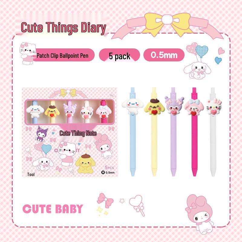 Customizable Cartoon Logo Push-Type Gel Pen - Signature, Brush & Exam Varieties 0.5mm
Customizable Cartoon Logo Push-Type Gel Pen - Signature, Brush & Exam Varieties 0.5mm