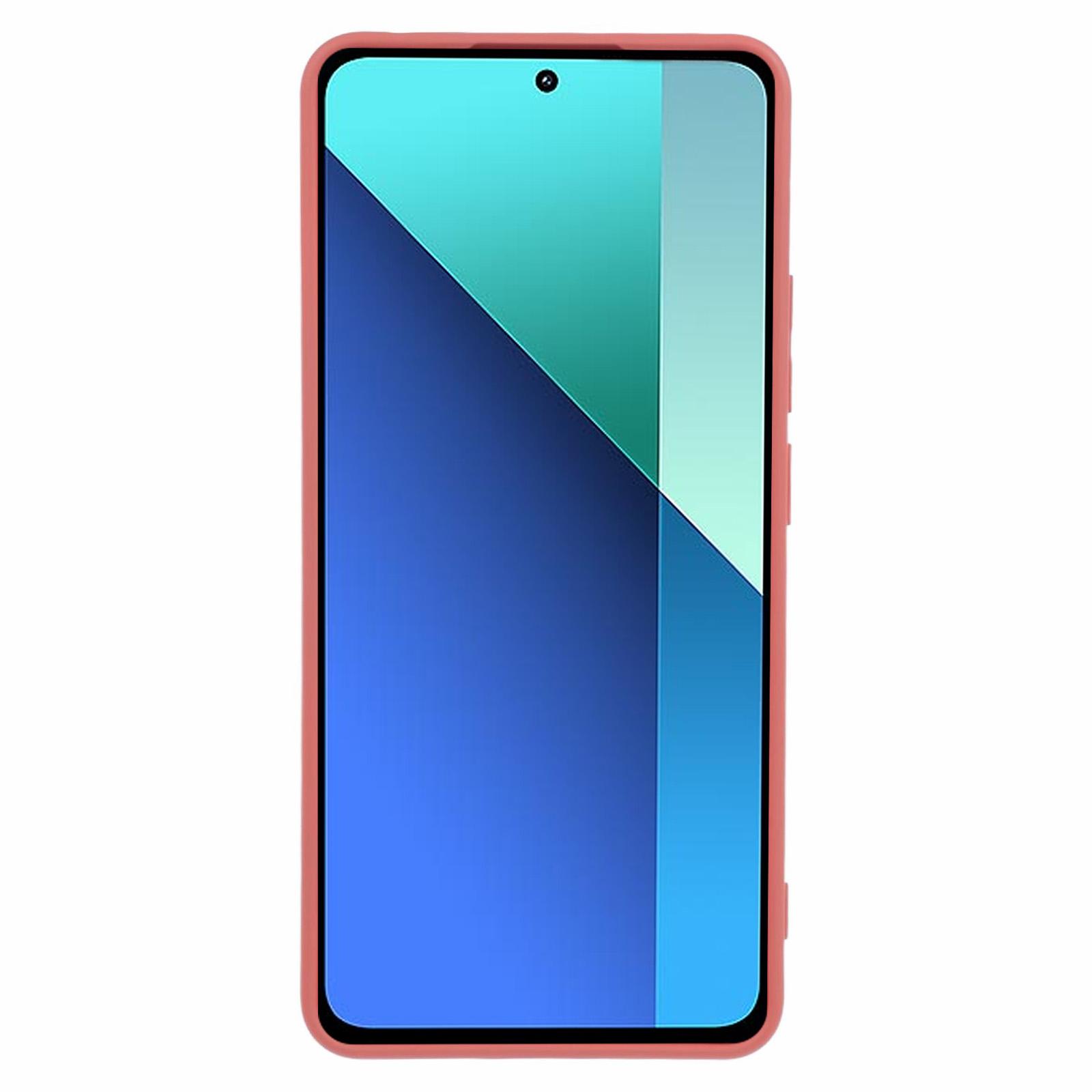 For Xiaomi Redmi Note 13 4G Case Soft TPU Fiber Lining Phone Shell (Precise Lens Cutout) Matcha Green
For Xiaomi Redmi Note 13 4G Case Soft TPU Fiber Lining Phone Shell (Precise Lens Cutout) Matcha Green