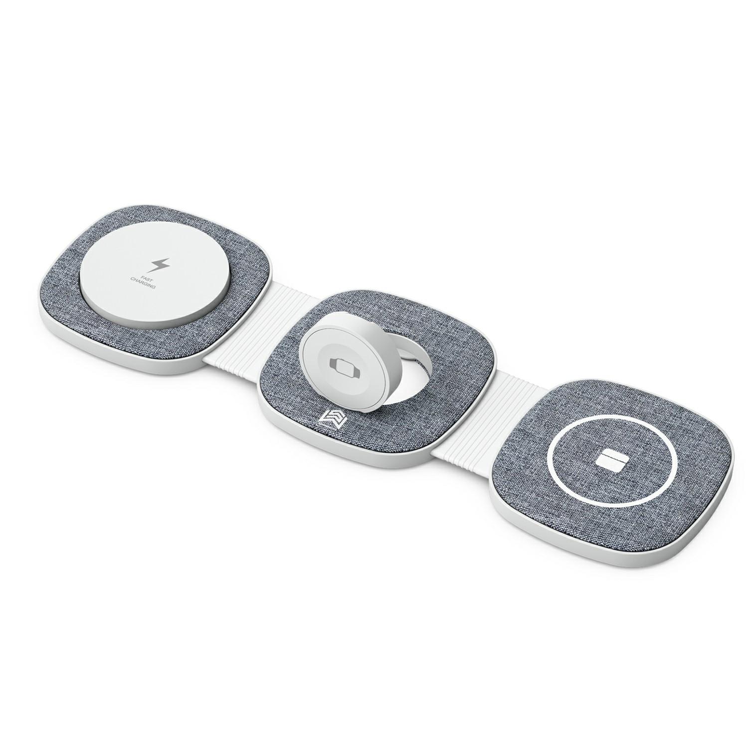 YM-T1 3 in 1 Magnetic Wireless Charger for Phone/Apple Watch/Airpods Foldable Travel Charging Pad Dark Grey
YM-T1 3 in 1 Magnetic Wireless Charger for Phone/Apple Watch/Airpods Foldable Travel Charging Pad Dark Grey