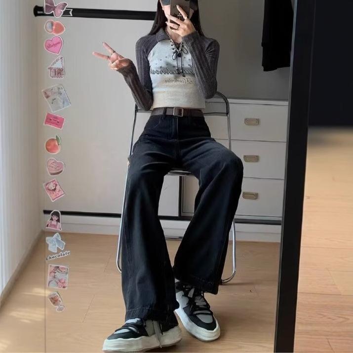Women s High-Waist Straight Loose Jeans, Small Wide-Leg Mopping Style for Spring, Autumn, Winter 2024 4XL
Women s High-Waist Straight Loose Jeans, Small Wide-Leg Mopping Style for Spring, Autumn, Winter 2024 4XL