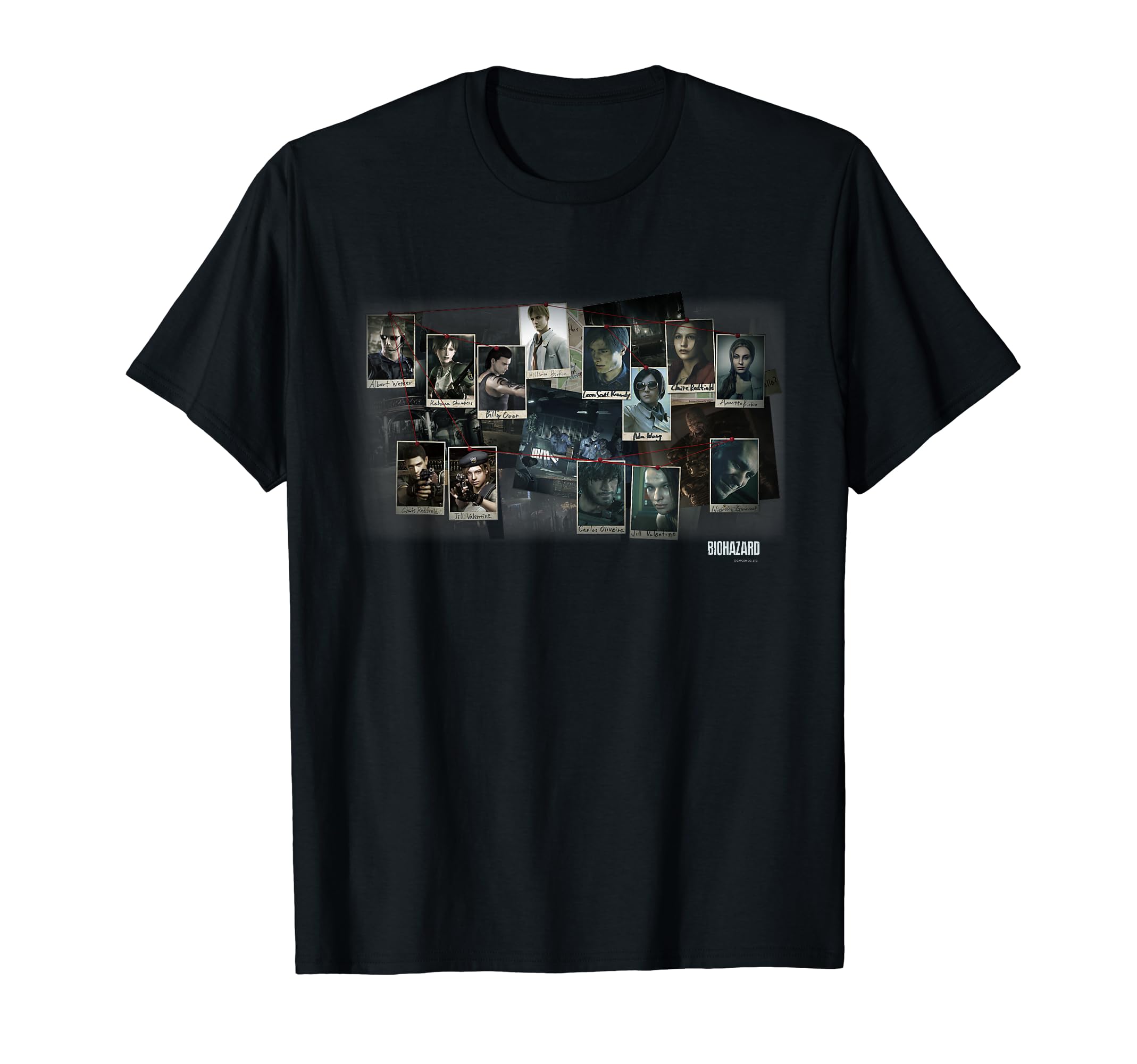 BIOHAZARD 1, 2, 3 T-shirt
BIOHAZARD 1, 2, 3 T-shirt