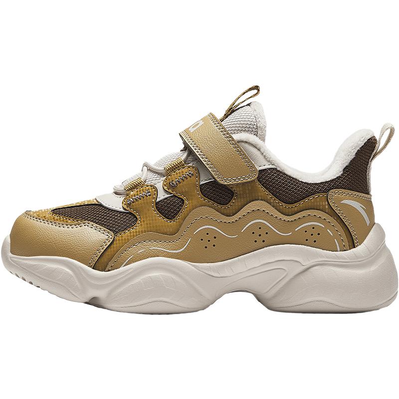 Anta Детская серия из синтетической кожи для улицы, флисовые, легкие, амортизирующие, теплые, низкие, повседневные кроссовки для детей, коричневые A12449938-1 29
Anta Детская серия из синтетической кожи для улицы, флисовые, легкие, амортизирующие, теплые, низкие, повседневные кроссовки для детей, коричневые A12449938-1 29