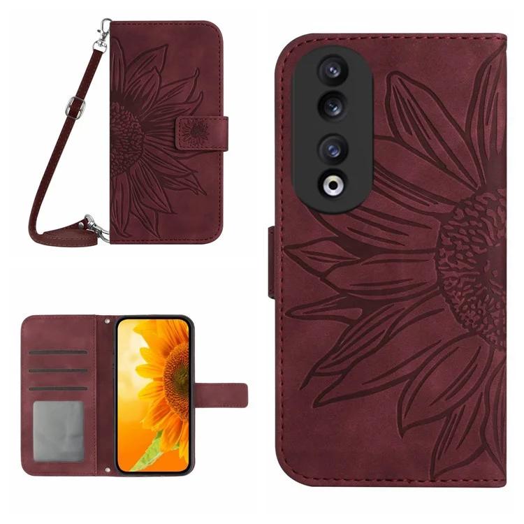 HT04 For Honor 90 PU Leather Wallet Sunflower Imprint Case Stand Phone Cover with Shoulder Strap
HT04 For Honor 90 PU Leather Wallet Sunflower Imprint Case Stand Phone Cover with Shoulder Strap