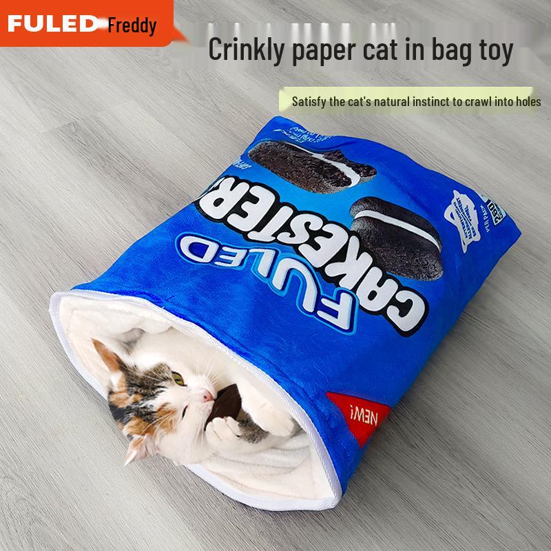 Бархатный спальный мешок для кошек с шуршащим звуком: Уютный, Мягкий и Теплый для Осени и Зимы
Бархатный спальный мешок для кошек с шуршащим звуком: Уютный, Мягкий и Теплый для Осени и Зимы