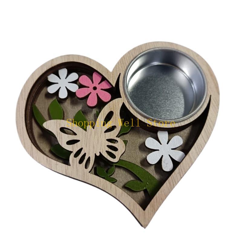 KX4B Tealight Holder With Flower And Butterfly Heart Themes Enhancing Holiday Decoration
KX4B Tealight Holder With Flower And Butterfly Heart Themes Enhancing Holiday Decoration