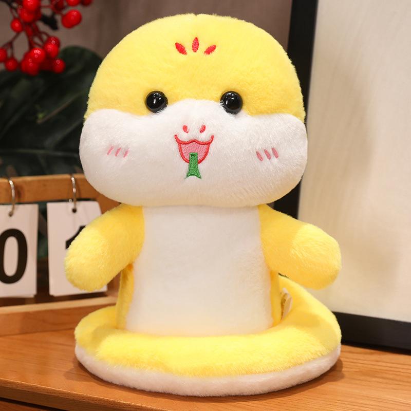 Cute cute dressed snake baby doll plush toy small snake zodiac snake doll Year of the snake mascot rag doll 30cm(0.25kg)
Cute cute dressed snake baby doll plush toy small snake zodiac snake doll Year of the snake mascot rag doll 30cm(0.25kg)