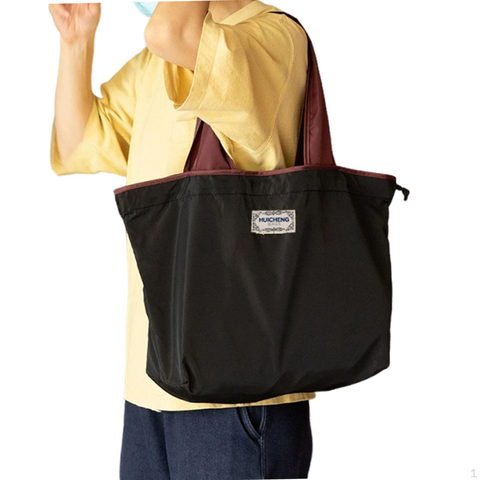 Reusable Gift Bag Fashion Heavy Duty Shoulder for Holiday Beach Everyday чорний
Reusable Gift Bag Fashion Heavy Duty Shoulder for Holiday Beach Everyday чорний