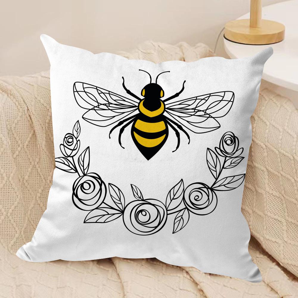 Bee Botanical Cushion Cover Soft Plush DoubleSided Printed Sofa Pillow Cushion Cover Cozy AllSeason Durable Decor Gift 30x30cm
Bee Botanical Cushion Cover Soft Plush DoubleSided Printed Sofa Pillow Cushion Cover Cozy AllSeason Durable Decor Gift 30x30cm