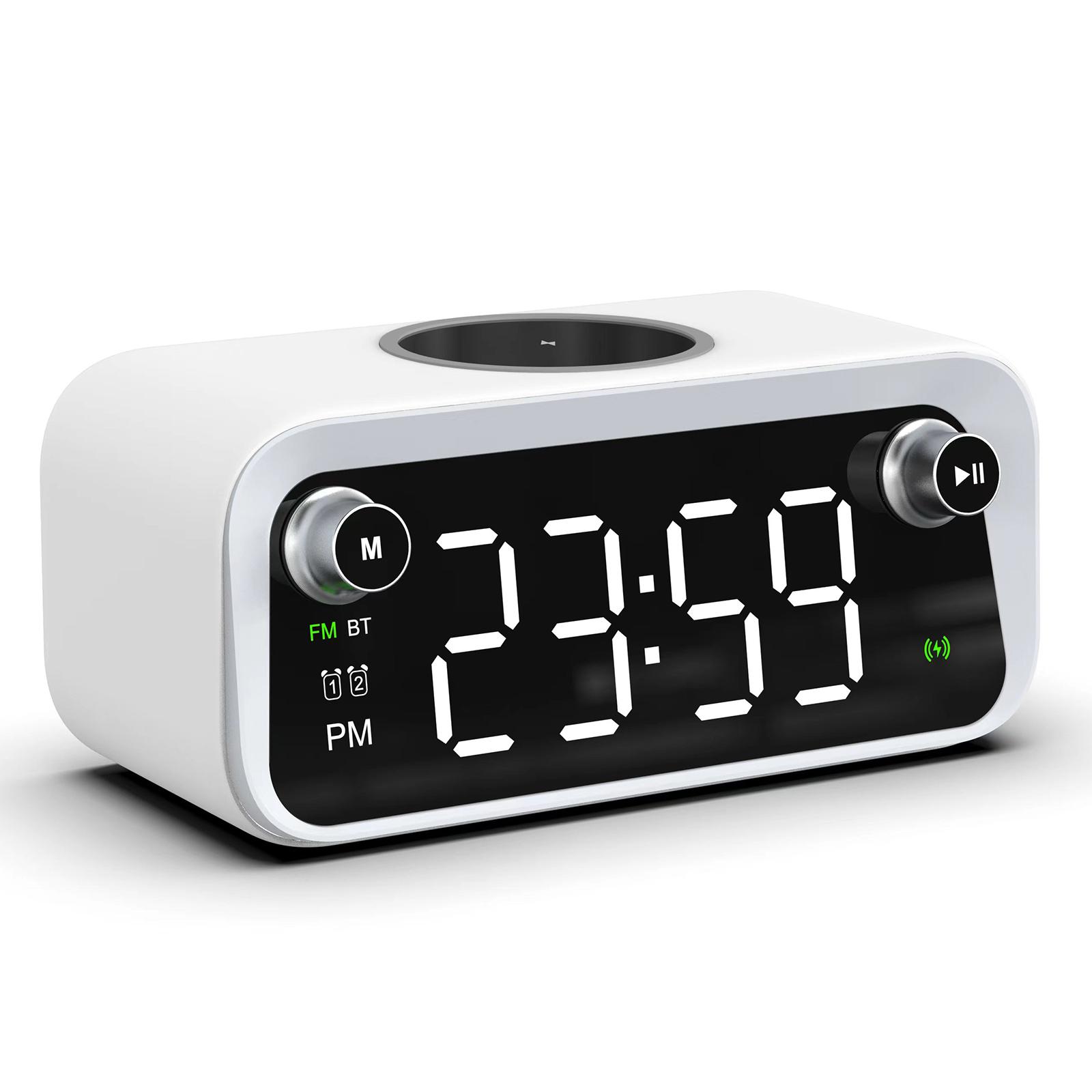 W218 Wireless Charger Phone Charger Alarm Clock with Night Light Bluetooth-compatible Speaker FM Radio Type A
W218 Wireless Charger Phone Charger Alarm Clock with Night Light Bluetooth-compatible Speaker FM Radio Type A