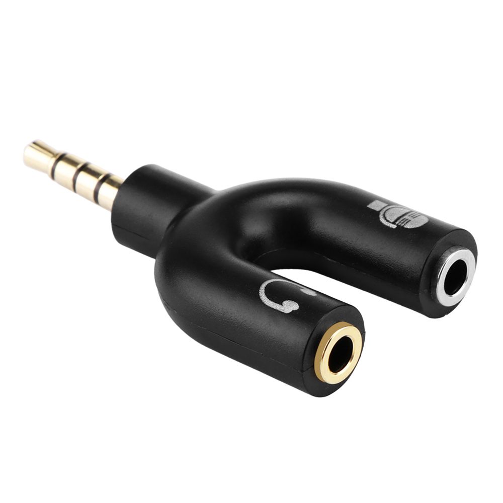 Stereo for Phone Plug Audio Jack Audio Adapters Headphone Splitter 3.5mm To Mic & Headset
Stereo for Phone Plug Audio Jack Audio Adapters Headphone Splitter 3.5mm To Mic & Headset
